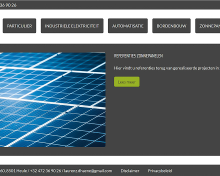 Een makkelijke, duidelijke en snelle website voor installateurs van zonnepanelen