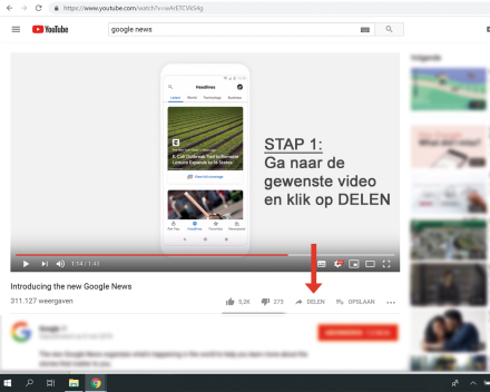 Makkelijk, duidelijk en snel een video plaatsen op uw website_Stap 1